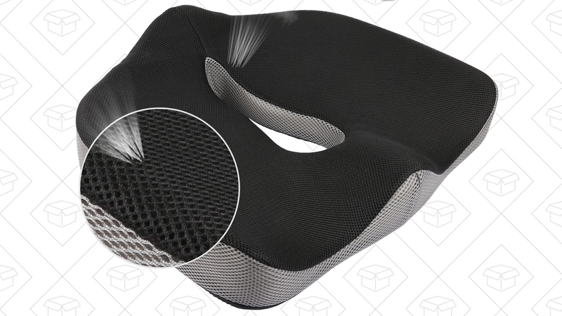 Comfort Memory Foam Seat Cushion, $26 with code 4PEZWCJE
